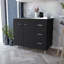 Armoire de cuisine 2 portes et 3 tiroirs