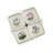 Portmeirion Botanic Garden 5-Pc Accent Bowl Set 8"/3.75"