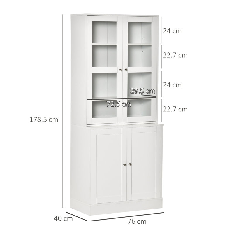 Beazley 178.5cm H x 76cm W Standard Bookcase