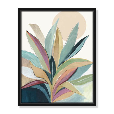 Sherbrooke Sunny Bright Leaves I by Asia Jensen Print