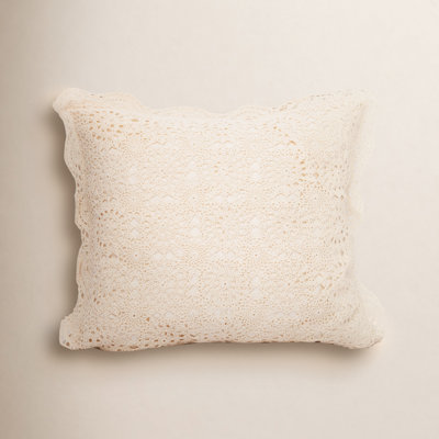 Aveta 26" x 26" Handmade Pillow Cover