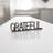 Colma Black Metal "Grateful" Table Sign