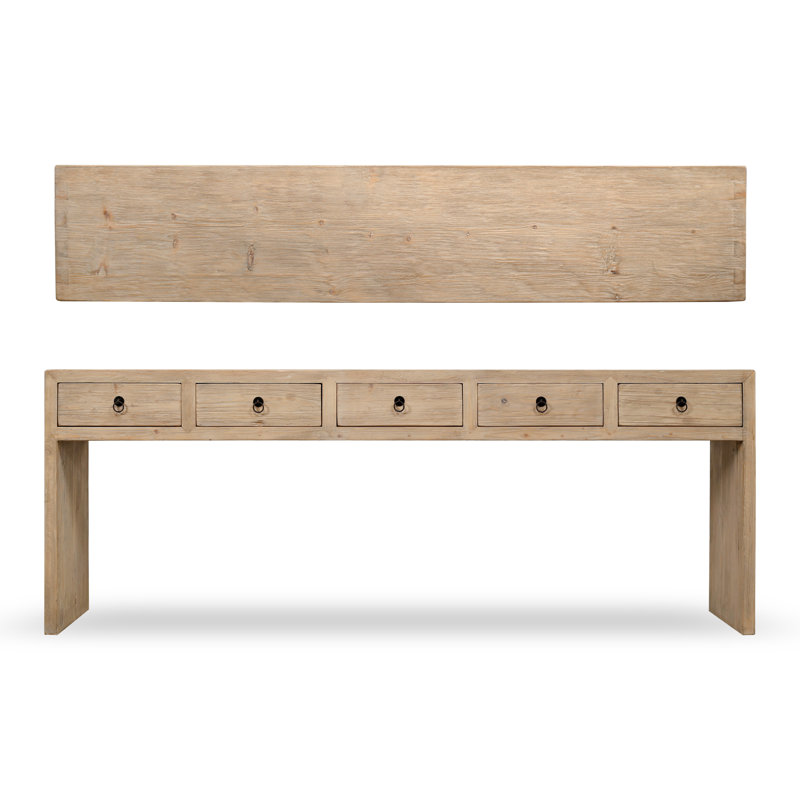Solid Wood Credenza Desk