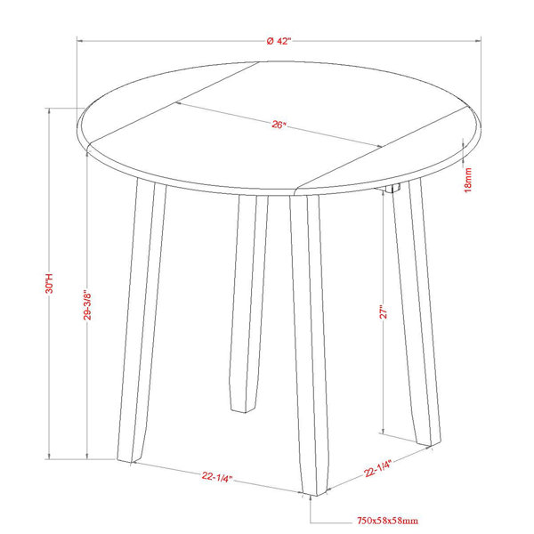 Dimensions du produit