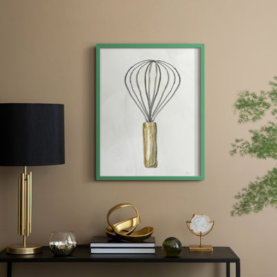 Kitchen Necessity II Framed Print - Solid Wood
