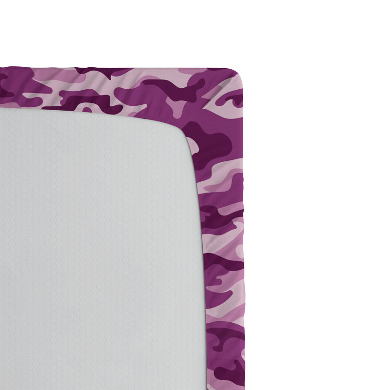 Ensemble de 2 draps-housses Ambesonne, Drap-housse simple TG, Rose pâle, fuchsia / abstrait