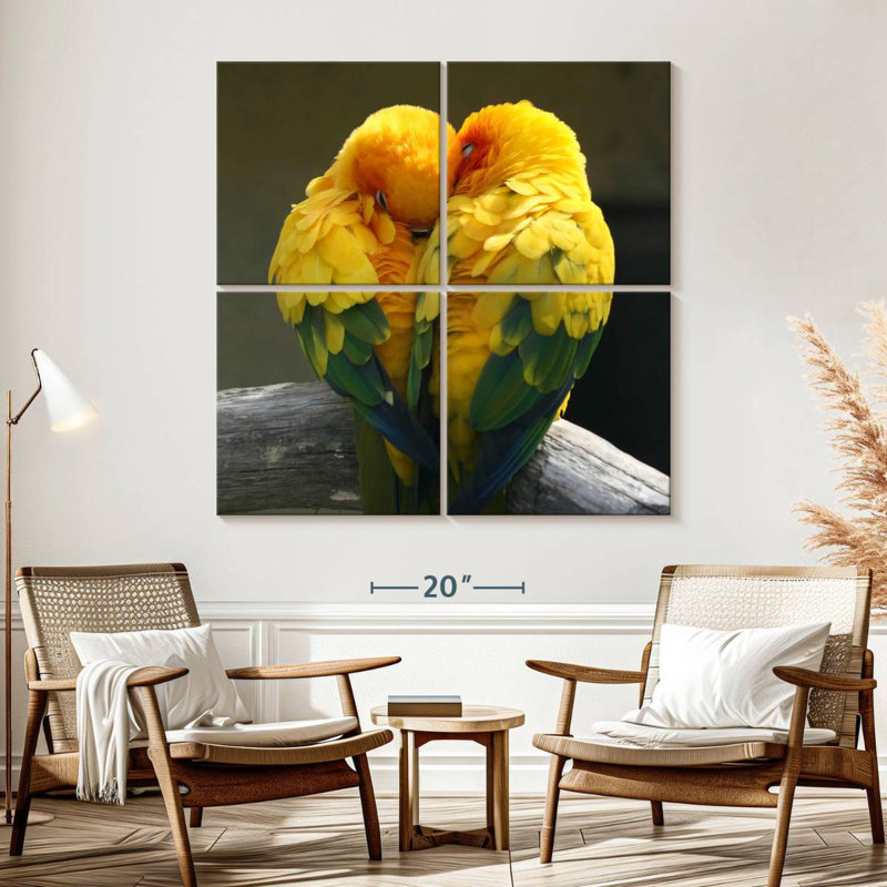 Brampt Lovebirds Snuggle