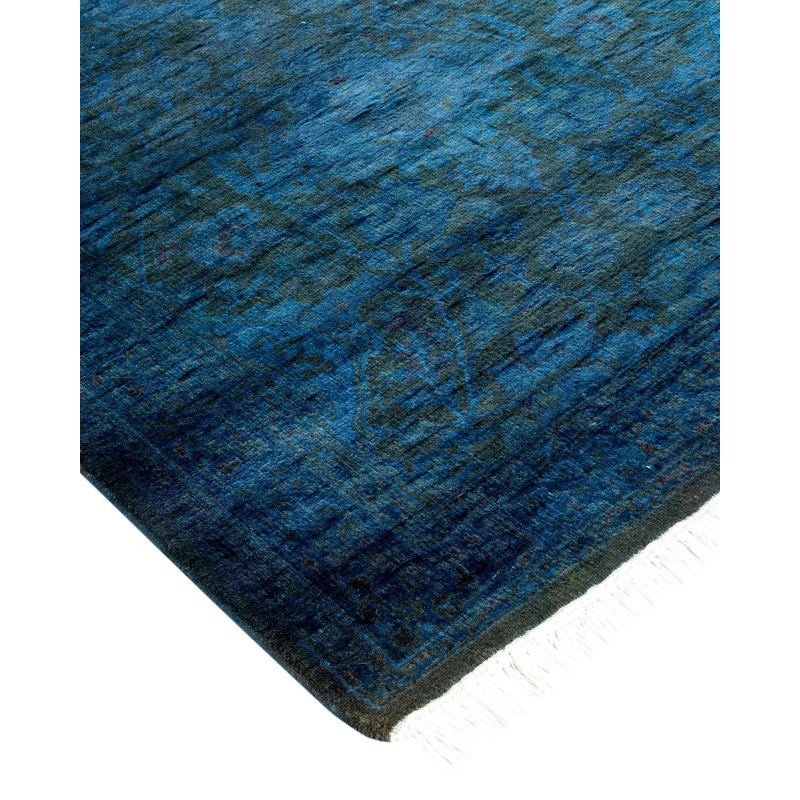 Fine Vibrance One-of-a-Kind 2' 6" X 9' 4" Hand Knotted Area Rug
