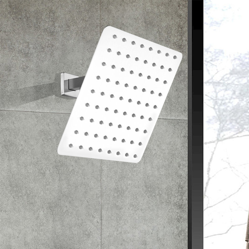 Pomme de douche fixe Rain, Blanc