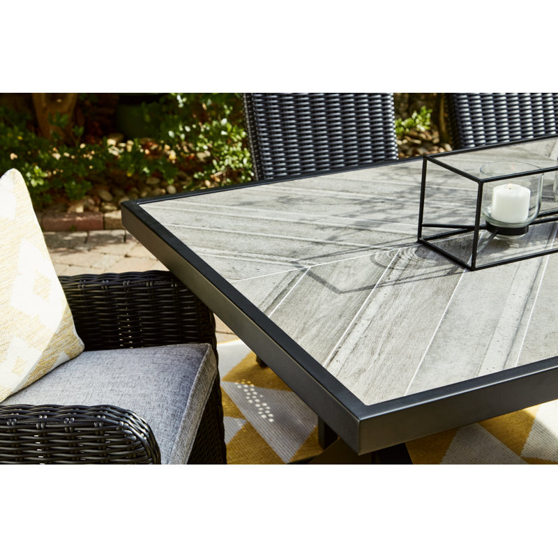 Table de salle à manger d'extérieur Geralda