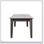 Grande table de salle à manger extensible, parfaite pour une utilisation polyvalente et élégante, 106,3 po