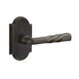 Montrose Flat Passage (Hall & Closet) Door Lever with Arch Rosette