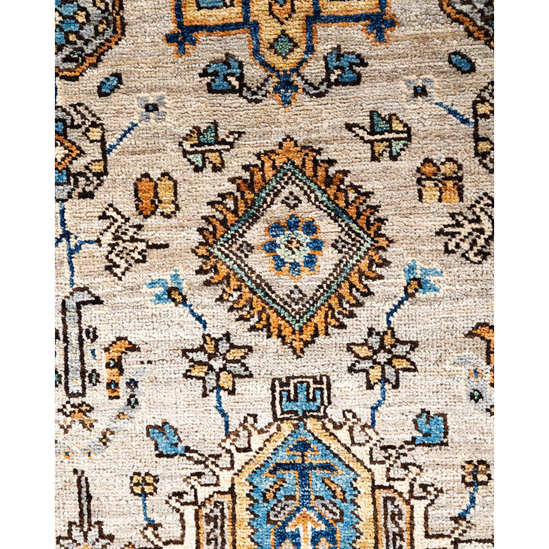 Serapi One-of-a-Kind 3' 11" X 5' 10" Hand Knotted Area Rug