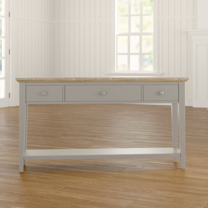 Bayou 143cm Console Table, White