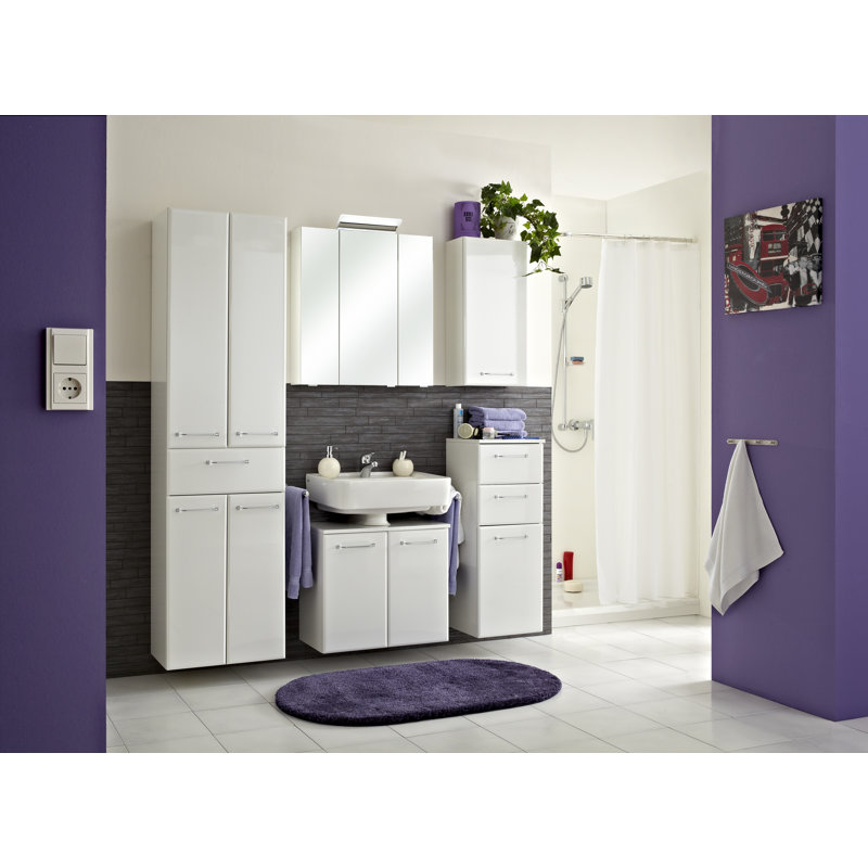 Quickset 341 Bathroom Cabinet, White