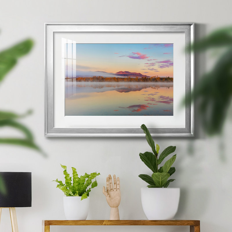Waterton Lakes - photographie avec cadre photo, Cadre argenté, H 22,5 po x l 30,5 po x P 1,5 po