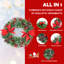 Couronne lumineuse en PVC 24 po