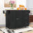 Draden 3 Drawers Rolling Mobile Kitchen Island With Wood Top-1378852405