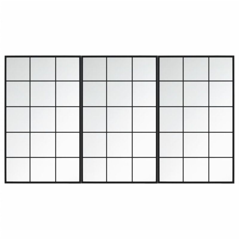Acia Metal Wall Mirror, 60cm H x 100cm W