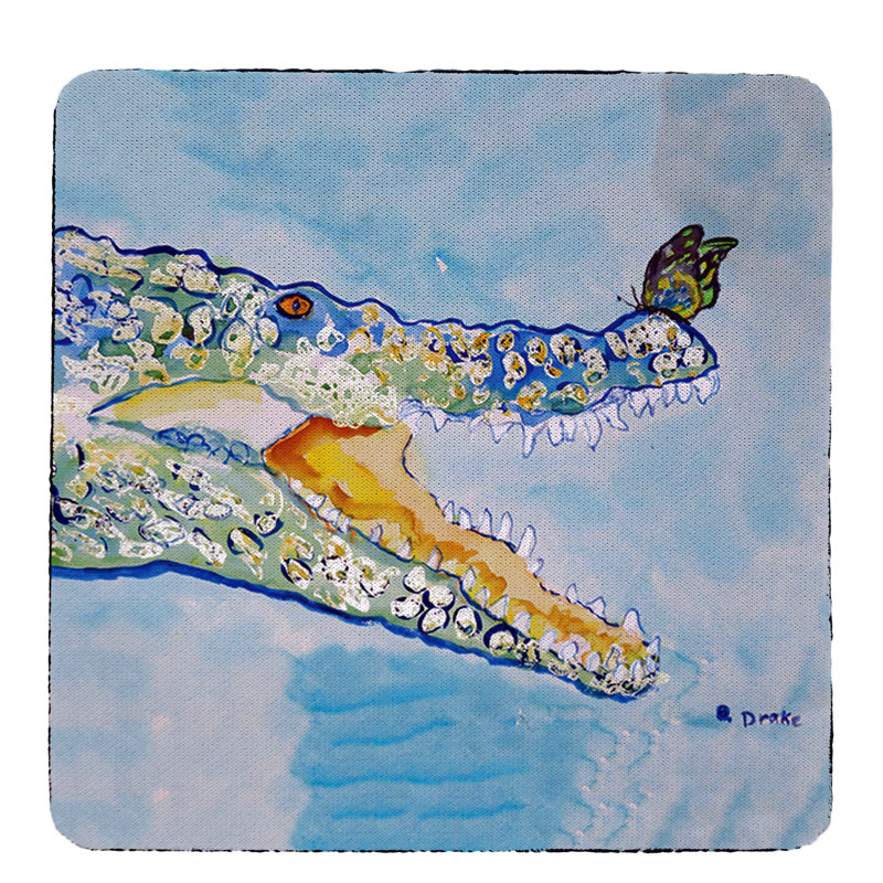 Sous-verre croc et papillon Traylor