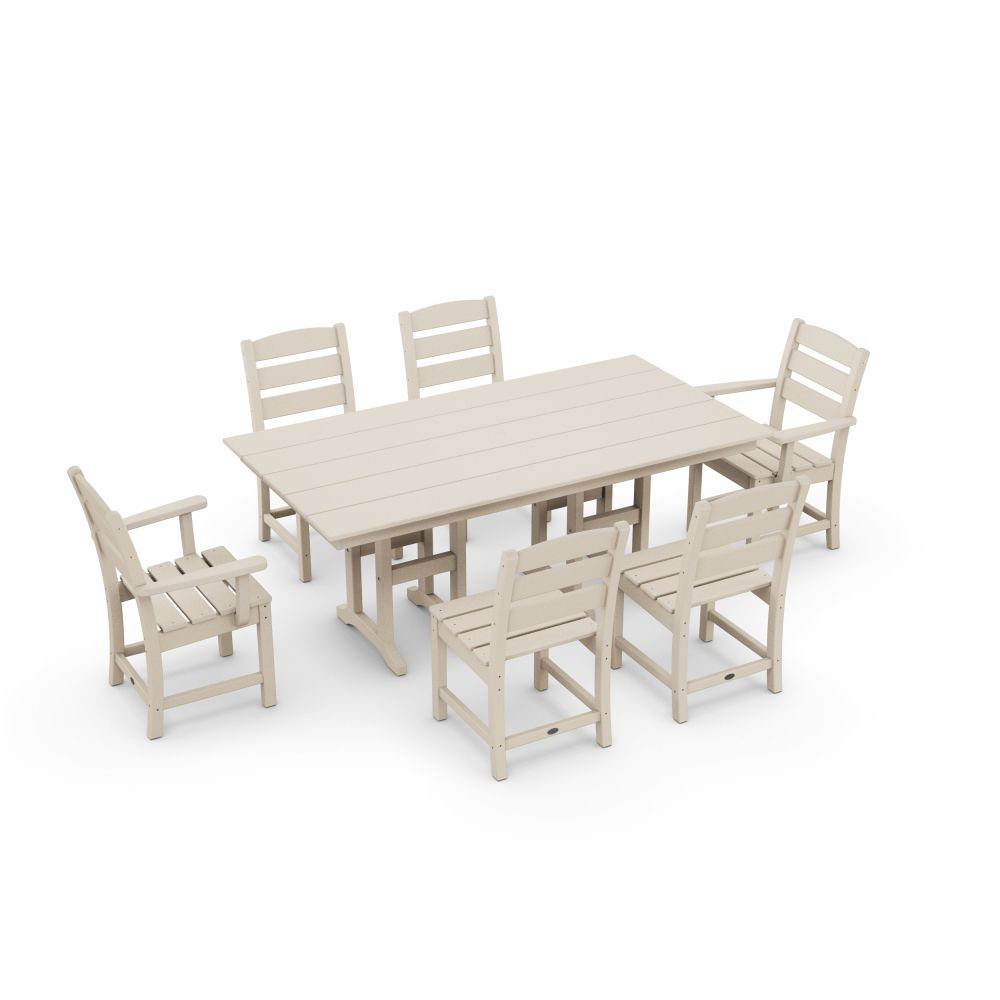 Lakeside 7-Piece Dining Set (Set of 7) POLYWOOD® 