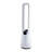 Simple Deluxe 38 Inch Tower Fan, 3 Speeds & 15 Hours Timer, 45  Oscillating Bladeless Fan, With Remote Control, Air Circulator Fan For Room, White