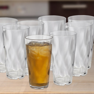 Braston 24oz. Acrylic Drinking Glass Set