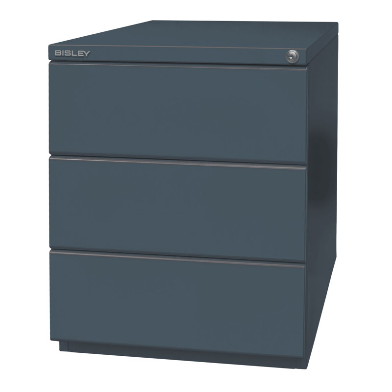 OBA 42.3 cm W 3 -Drawer Filing Cabinet, Anthracite grey
