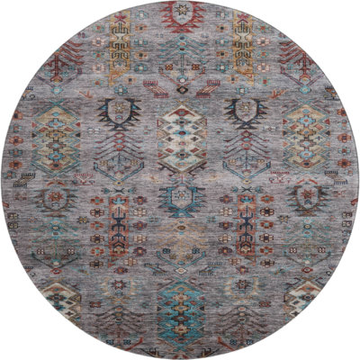 Premium Machine Washable Mayfield AMF2047 Global Rug
