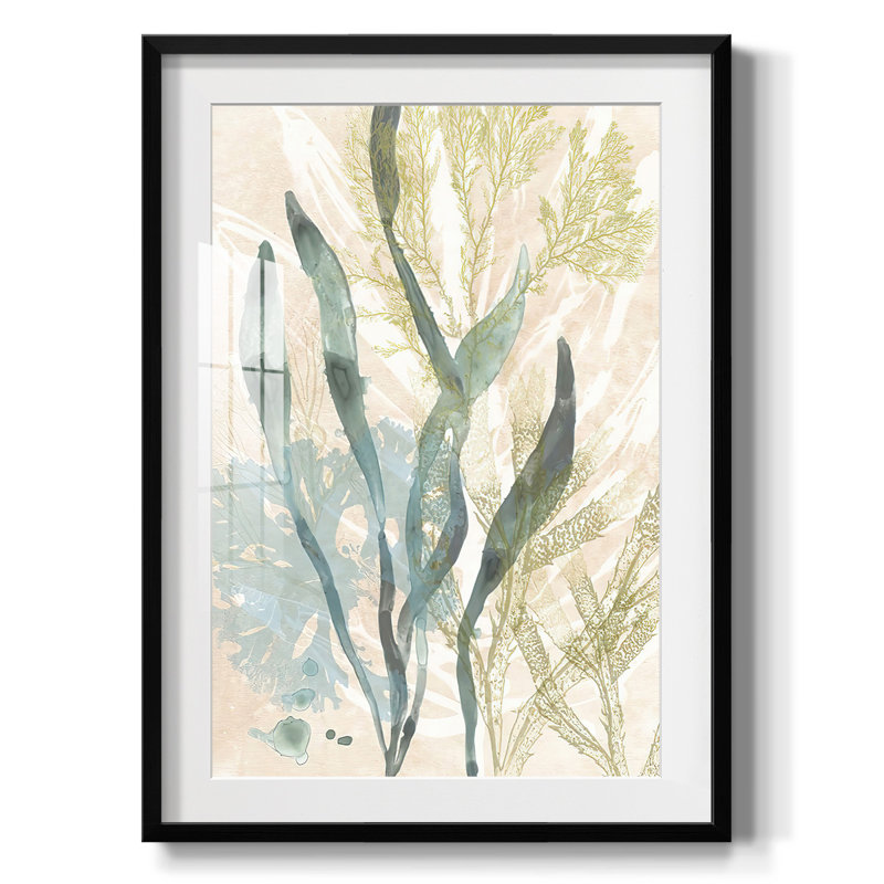 «Blush Abstract IV», galerie tendue sur toile, H 28,5 po x l 20,5 po, Noir