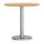 Plateau de table rond en bois massif de 30 po avec base de salle à manger de 18 po-948069848-948069851-948068903