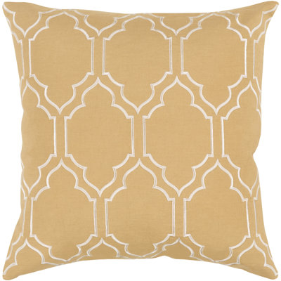 Clarysville Embroidered Linen Pillow Cover