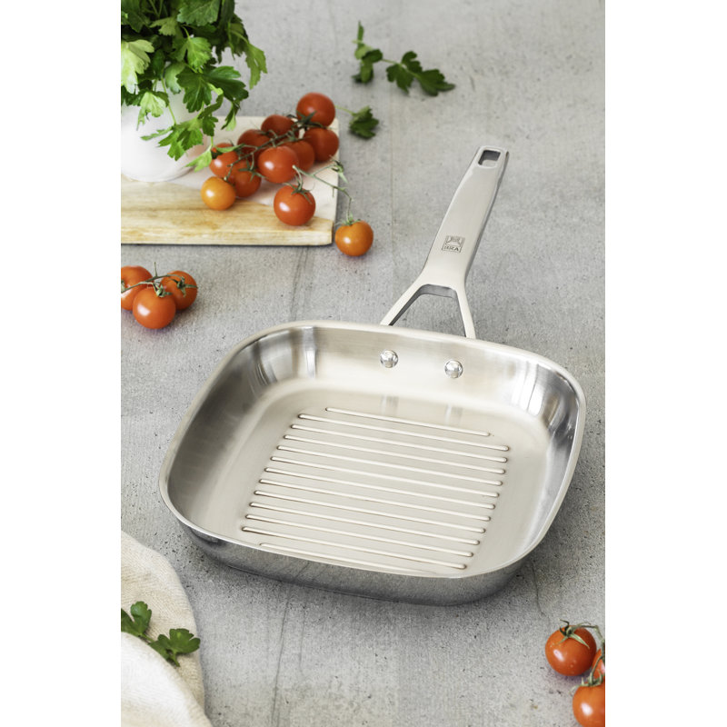 SIGNATURE RIBBED GRILL 28CM, 8cm