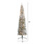 Lighted Artificial Spruce Christmas Tree-1555300575