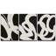 Black And White Stroke Abstract Geometric Decor Boho Mid-Century Modern On Canvas 3 Pieces Print-94434426-94434427-119461133