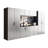 Series, Garage Cabinet , Metallic Gray Finish, Mechanism, Water And Heat Resistance Capacity, E0-Grade Board, Feature For Height-Adjustable Shelves, Heavy-Duty Double Metal Bracket Configuration