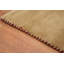 Tapis brun chaud en laine fait à la main de style Gabbeh 8 x 11
