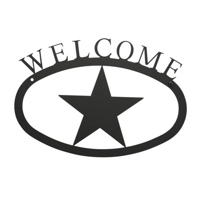 Star - Welcome Sign  Large