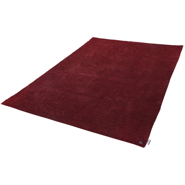 Powder Hand Woven Red Indoor Rug