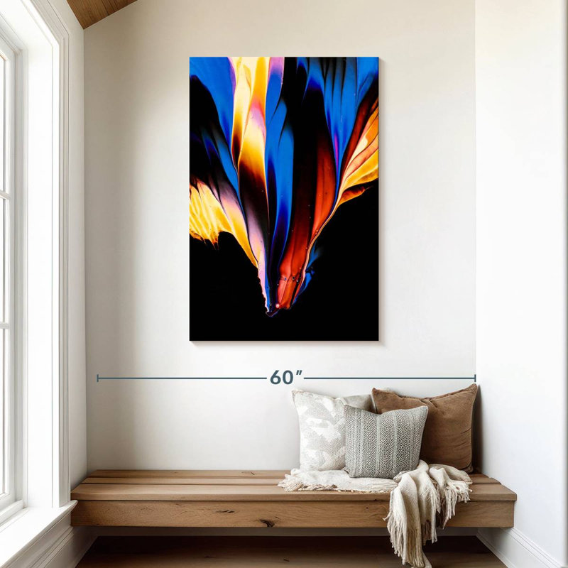 Avery Abstract Paint II, 45" H x 30" W