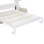 Cadre de lit pour chambre à coucher, lit escamotable, lit escamotable avec canapé rembourré