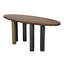 Journal Oval Walnut Wood Dining Table