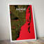 Miami City Map 1 Piece Wall Art-276615670