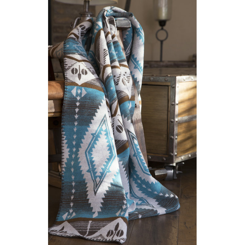 Jeté Turquoise Earth