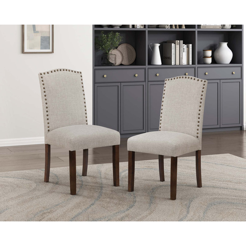 Ensemble de 2 chaises d'appoint Classic, Taupe