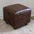 Aracely Faux Leather Ottoman-16679370