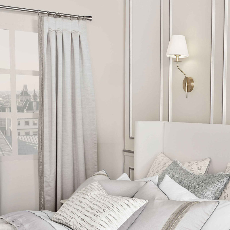 Tilda Room Darkening Curtain, 20" W x 84" L, Right