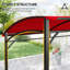 7 pi L 5 pi. D Pavillon de jardin en acier-138627952