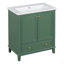 Meuble-lavabo multifonctionnel avec portes et tiroir 30 po-1789294724
