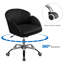 Desk Chair With Petal-shaped Backrest-345685752